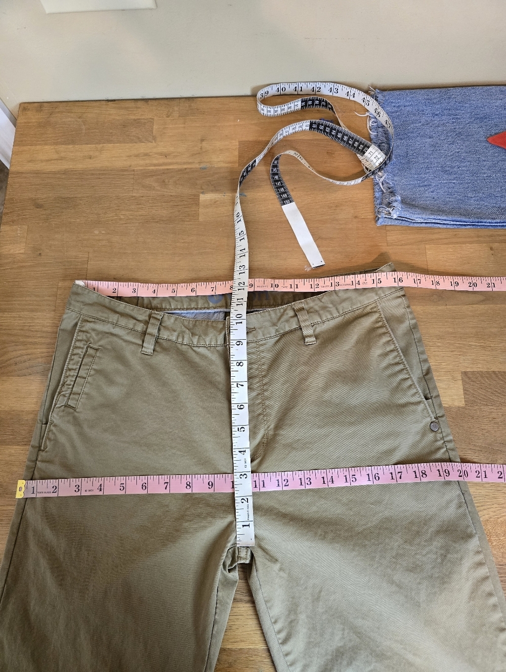 Vuori Collins Chino Pants Men's 33 V433 Brown Stretch Cotton Slim Travel Casual - Picture 10 of 12